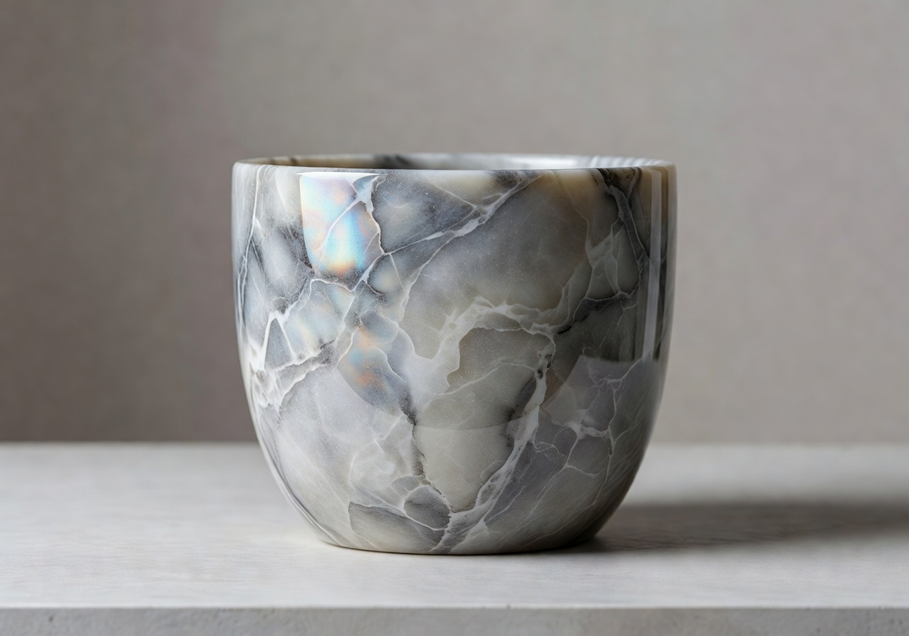 Premium designer planters in luxury home setting with elegant indoor plants