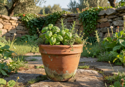 Rustic Clay Pot outdoor setting thumbnail